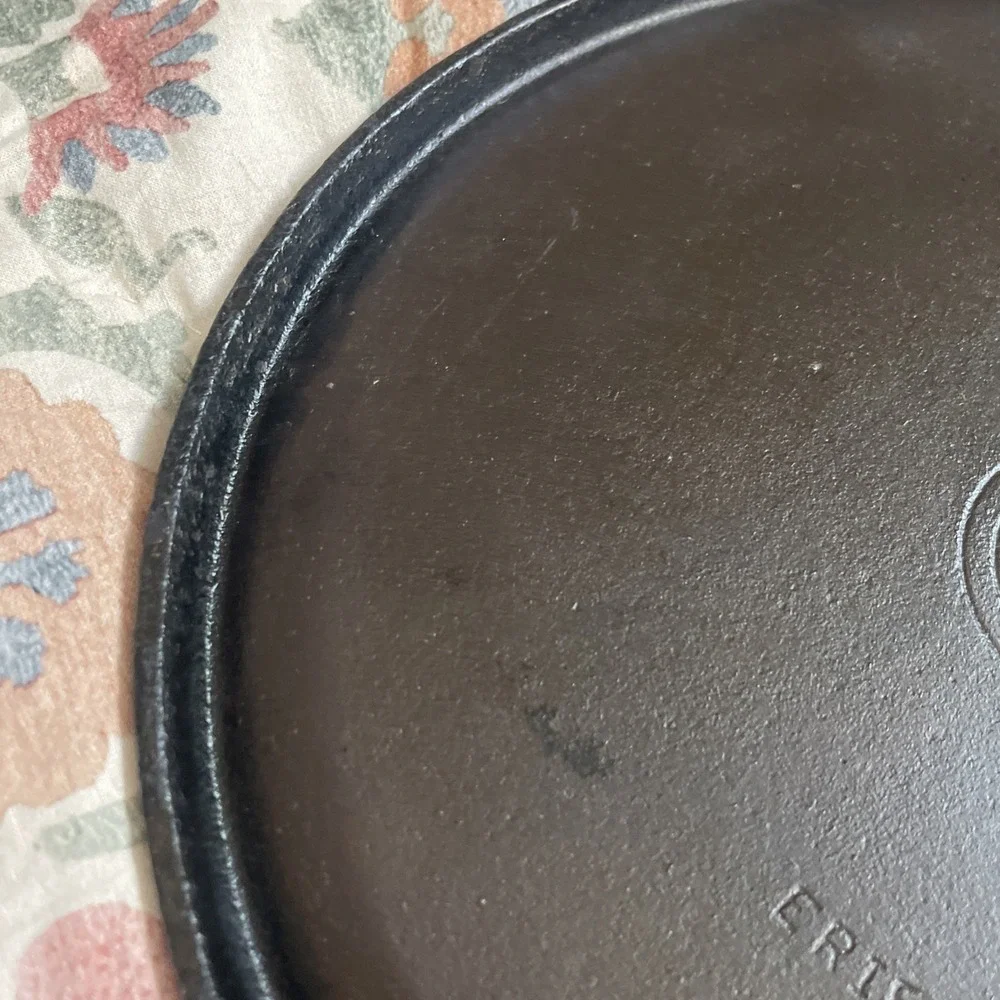 Griswold Cast Iron Handle Griddle No. 9 609 G‎ Erie PA Flat 11